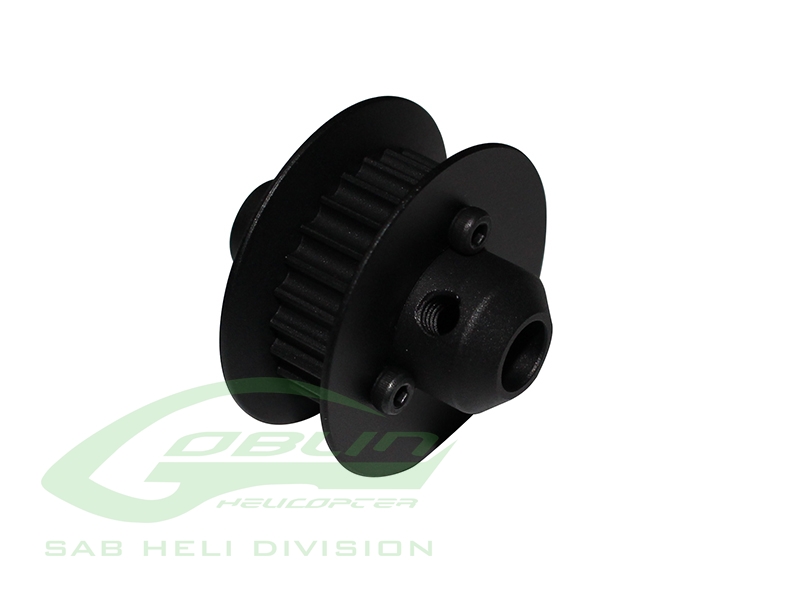 New Heavy Duty Tail Pulley 24T Black Matte Anodize