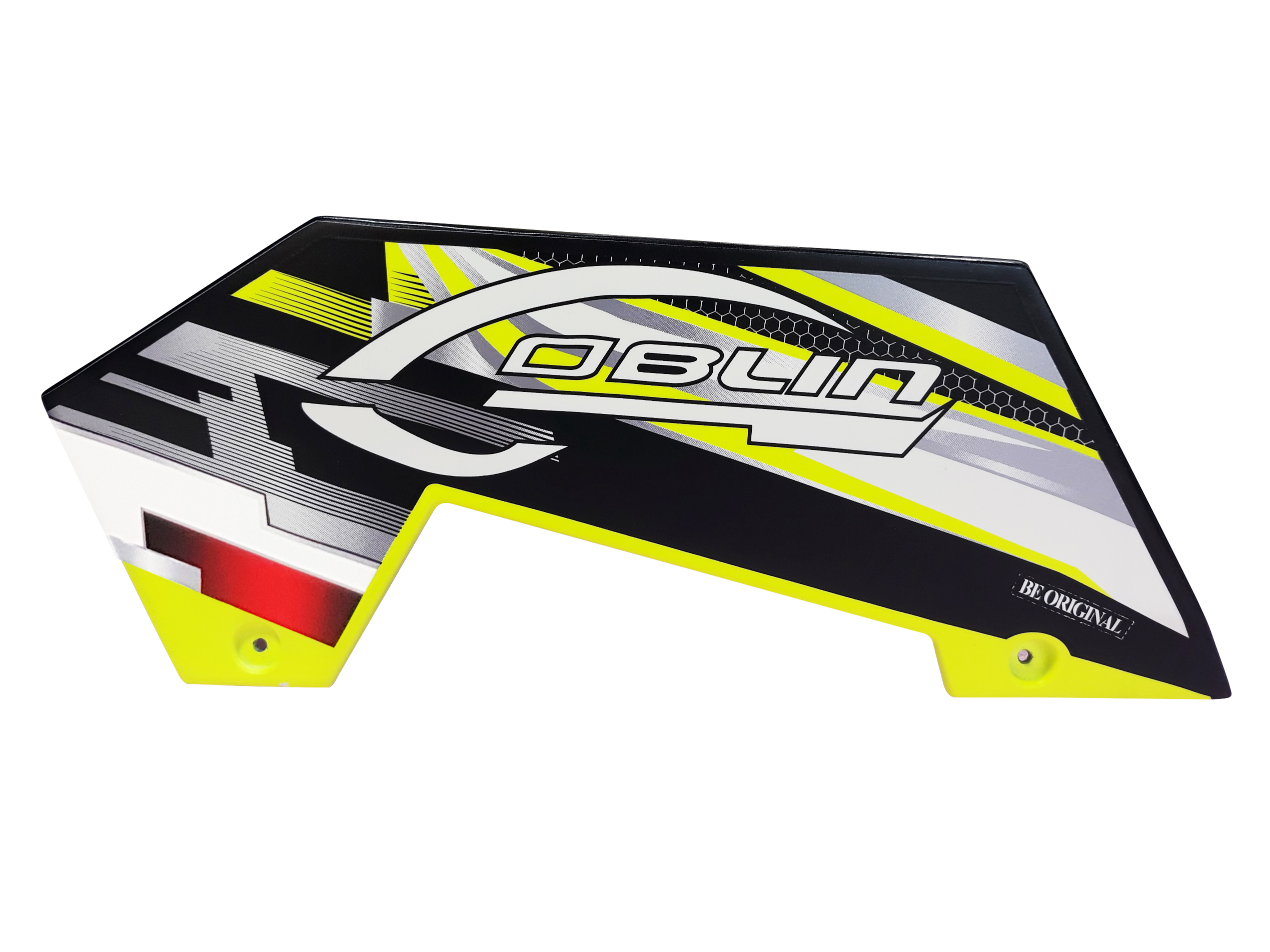 Carbon Fiber Low Side Frame Right Yellow/Black