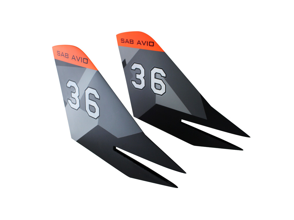 Rigid Vertical Rudder